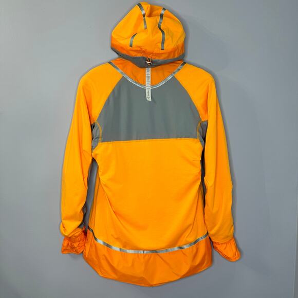 Lululemon Women's Rise And Shine Hooded Zip Vented Jacket Pockets Running Sz 4 - Picture 12 of 14